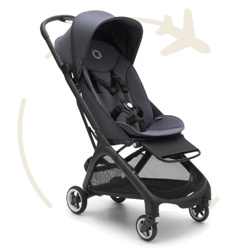 Kočárek k zapůjčení - Bugaboo Butterfly Stormy Blue | kocarkynacesty.cz